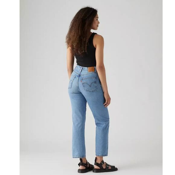 Levi's | Premium Ribcage Straight Ankle Women's Jeans EUC | Size 27 - Picture 4 of 11